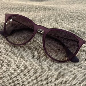 Ray Ban Erika glasses in purple